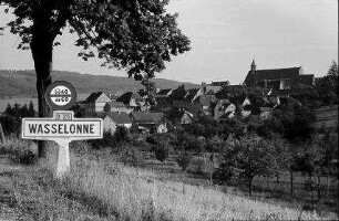 Wasselnheim, Wasselonne: Ort mit Kirche
