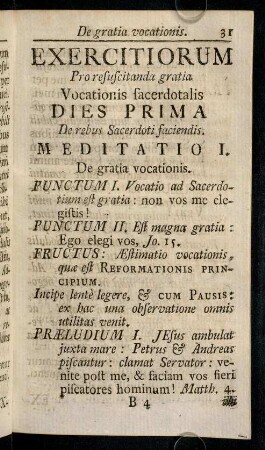 31-59, Meditatio I