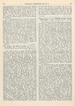 215-216 [Rezension] Löw, Immanuel, Die Flora der Juden. III. Bd