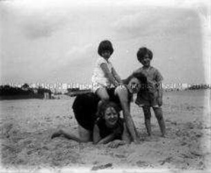 Seebad Heringsdorf, Kinder am Strand