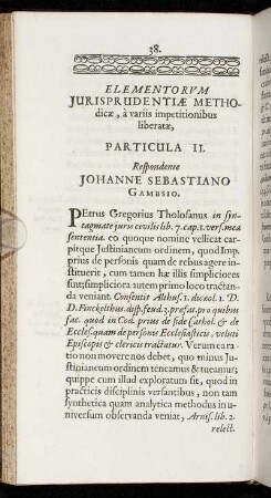 Particula II.