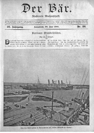 Sonnabend, 30. Juni 1900 Nr, 26