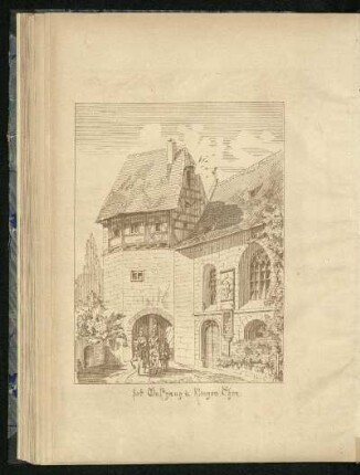 St. Wolfgang u. Klingen-Thor zu Rothenburg o. T.