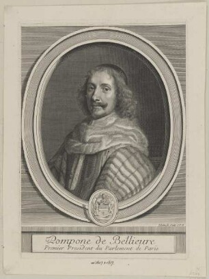 Bildnis des Pompone de Bellieure