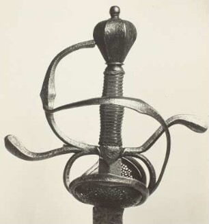 Rapier Johann Georgs (I.?) aus der Freiberger Gruft: Gefäß