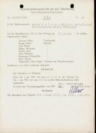 Köble, Anton