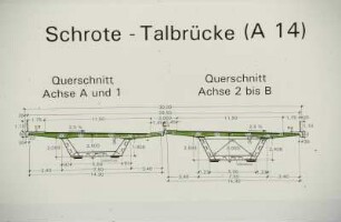 Schrote-Talbrücke westl. Magdeburg