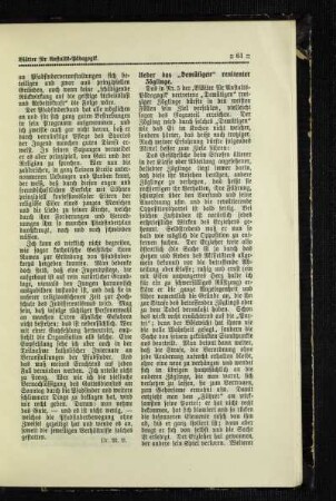 [Meinungsaustausch] : ueber das "Demütigen" renitenter Zöglinge