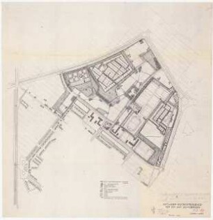 Erholungsanlage, Rotterdam: Grundriss 1:2500
