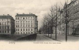 Leipzig: Ferdinand Rohde Strasse, Ecke Haydn Strasse