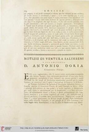 Notizie di Ventura Salimbeni