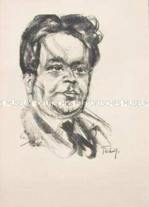 Bildnis des Schriftstellers Kurt Tucholsky