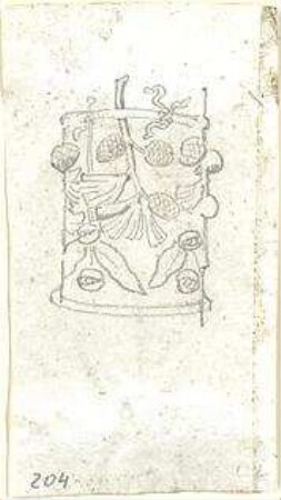 Neureuther, Gottfried von; Venedig (Italien); Ornamentale Säule - Detail