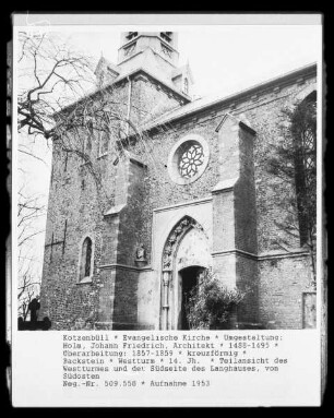 Evangelische Kirche — Kirchturm