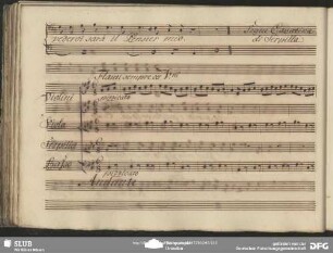 Cavatina: "Sinché son fresca sinché son bella"