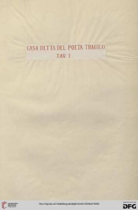 Tavola I-VI