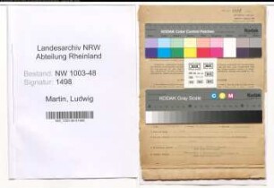 Entnazifizierung Ludwig Martin , geb. 21.10.1900 (Ingenieur)