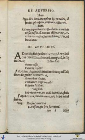 De Adverbiis