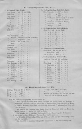 9. Berginspektion Nr. IX.