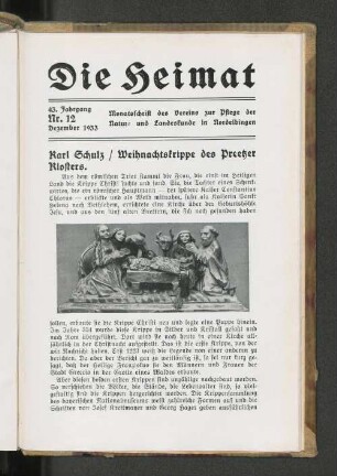 Weihnachtskrippe des Preetzer Klosters.