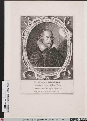 Bildnis Ferdinand (von Bayern), 1612-50 Kurfürst u. Erzbischof von Köln