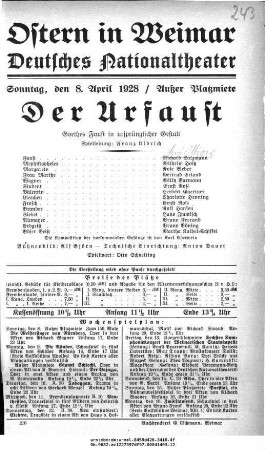 Der Urfaust