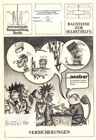 Dokumentations-Broschüre: Versicherungen in der Selbsthilfe-Altbauerneuerung
