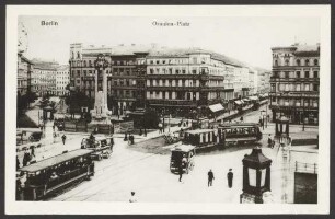 Ansichtskarte „Deutsche Compagnie“ am Oranienplatz