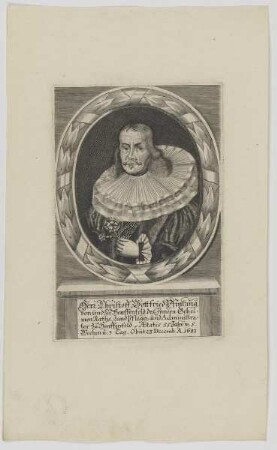 Bildnis des Christoff Gottfried Pfintzing
