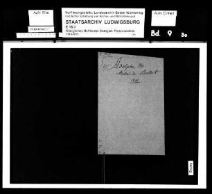 Adolphe, M.; Ballettmeister