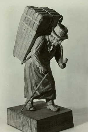 Alter Botenmann, Figur, Erzgebirge