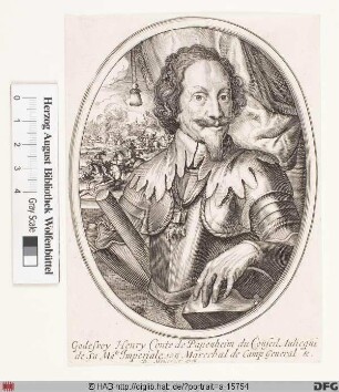 Bildnis Gottfried Heinrich von Pappenheim (1628 Graf)