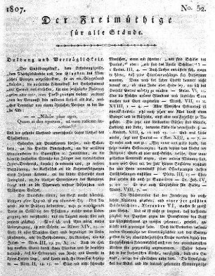 No. 52, 1807