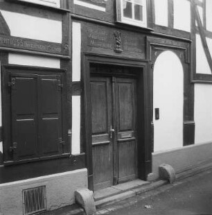 Haus ''Zum Engel''; Weilburg, Schulgasse 16