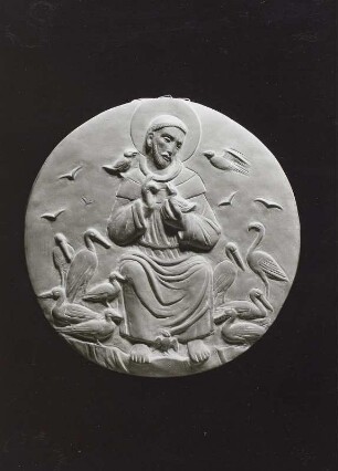 St. Franziskus predigt den Vögeln