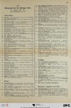 Möbel (Nr. 289-310)