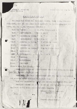 Konzentrationslager Hohnstein, Lagerbefehl vom 28.04.1934