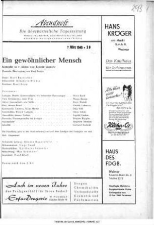 Ein gewöhnlicher Mensch