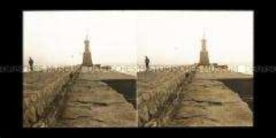 Soldat am Leuchtturm, Constanta
