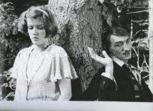 Standfoto aus dem Film "Berlin Alexanderplatz" mit Barbara Sukowa und Gottfried John