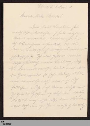 1. - 22. November 1915