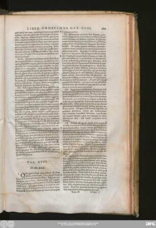 Cap. XVIII. De cibo dentis.