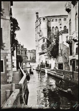 Venedig, Rio di San Trovaso, Palazzo Contarini Corfù