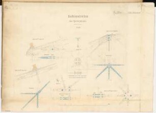 Dachkonstruktion eines Speichers Monatskonkurrenz Mai 1868: Zahlreiche Konstruktionsdetails; Maßstabsleiste