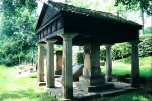 Weinhändlergrab, als Tempel ausgeführt