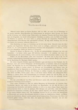 Anthropologische Studien über die Urbewohner Brasiliens, vornehmlich der Staaten Matto Grosso, Goyaz und Amazonas (Purus-Gebiet) : nach eigenen Aufnahmen und Beobachtungen in den Jahren 1887 bis 1889