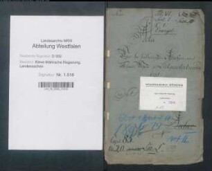 Verwaltung des Kirchenguts und Einkünfte des Pastoren