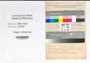 Entnazifizierung Johannes Anger, geb. 01.07.1902 (Staatsanwalt)