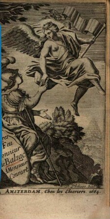 Lettres de feu Monsieur de Balzac a Monsieur Conrart