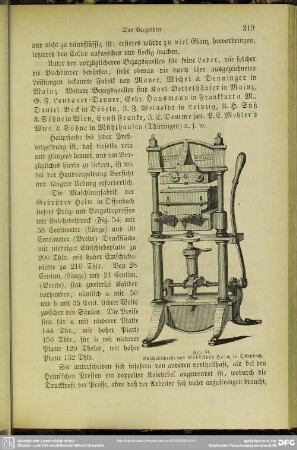 Fig. 54. Kniehebelpresse von Gebrüder Heim in Offenbach
